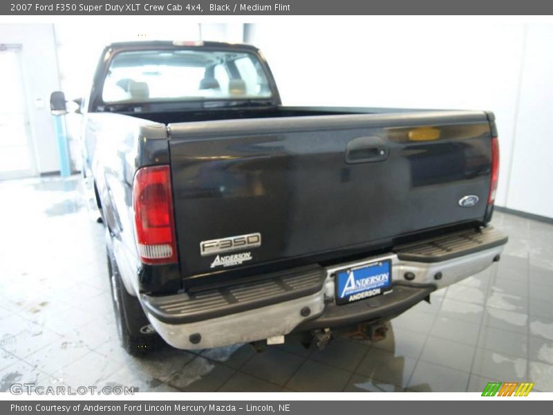 Black / Medium Flint 2007 Ford F350 Super Duty XLT Crew Cab 4x4