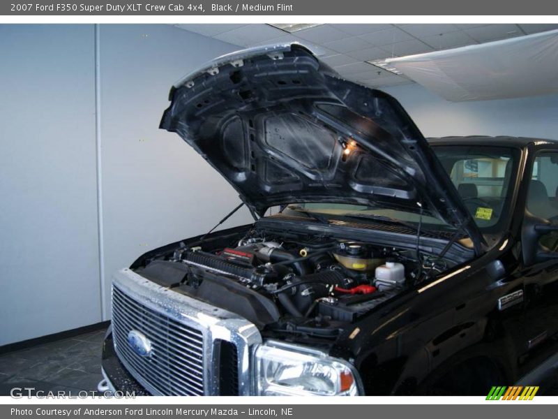 Black / Medium Flint 2007 Ford F350 Super Duty XLT Crew Cab 4x4