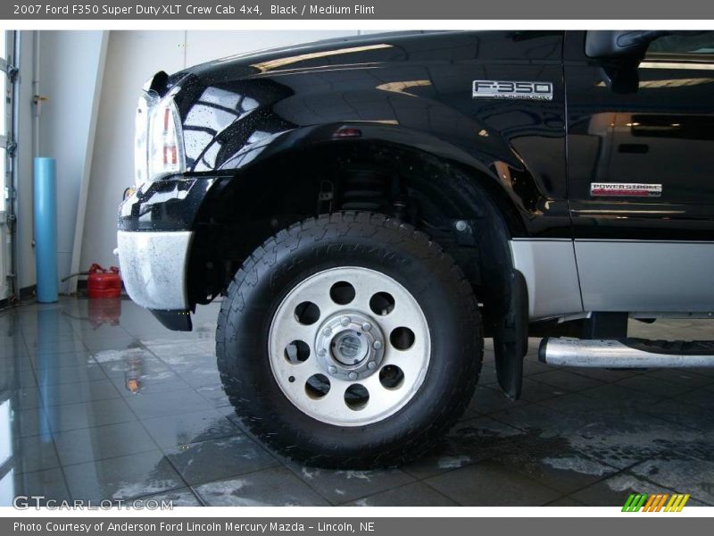 Black / Medium Flint 2007 Ford F350 Super Duty XLT Crew Cab 4x4
