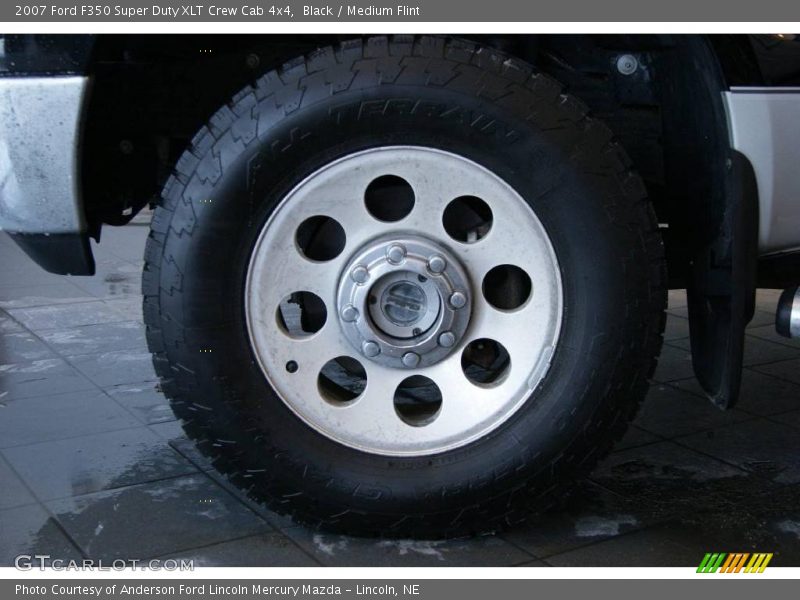 Black / Medium Flint 2007 Ford F350 Super Duty XLT Crew Cab 4x4