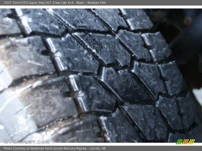 Black / Medium Flint 2007 Ford F350 Super Duty XLT Crew Cab 4x4