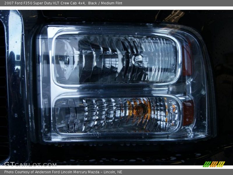 Black / Medium Flint 2007 Ford F350 Super Duty XLT Crew Cab 4x4