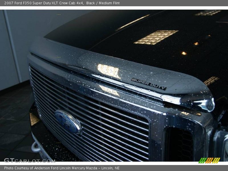 Black / Medium Flint 2007 Ford F350 Super Duty XLT Crew Cab 4x4