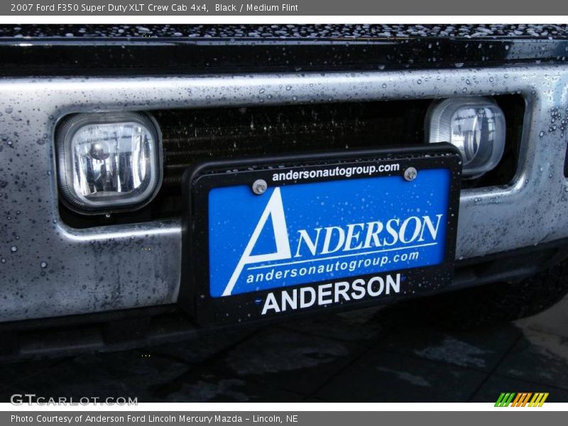 Black / Medium Flint 2007 Ford F350 Super Duty XLT Crew Cab 4x4