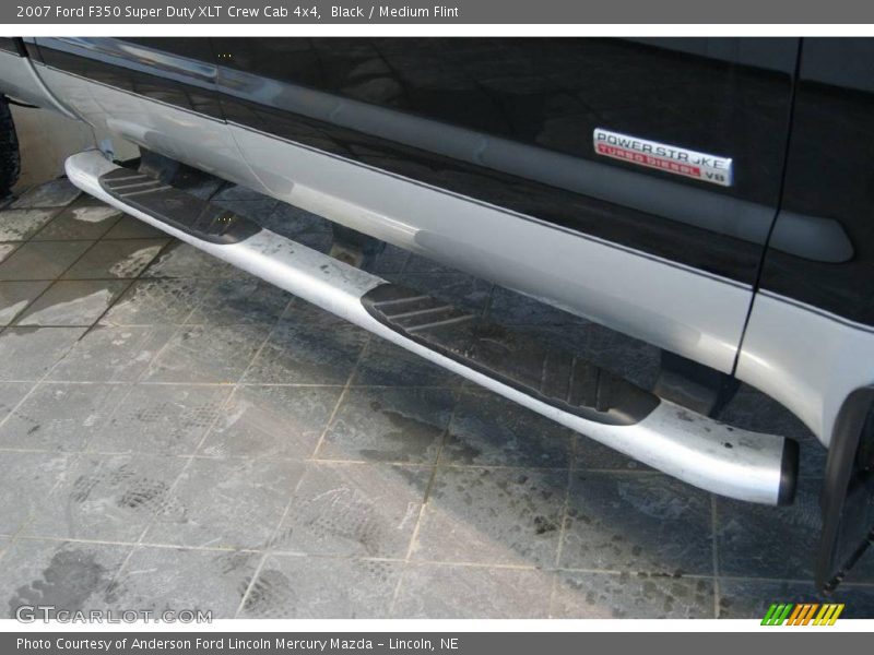 Black / Medium Flint 2007 Ford F350 Super Duty XLT Crew Cab 4x4