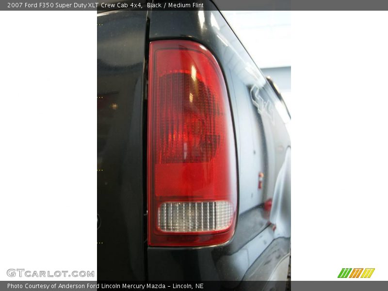 Black / Medium Flint 2007 Ford F350 Super Duty XLT Crew Cab 4x4