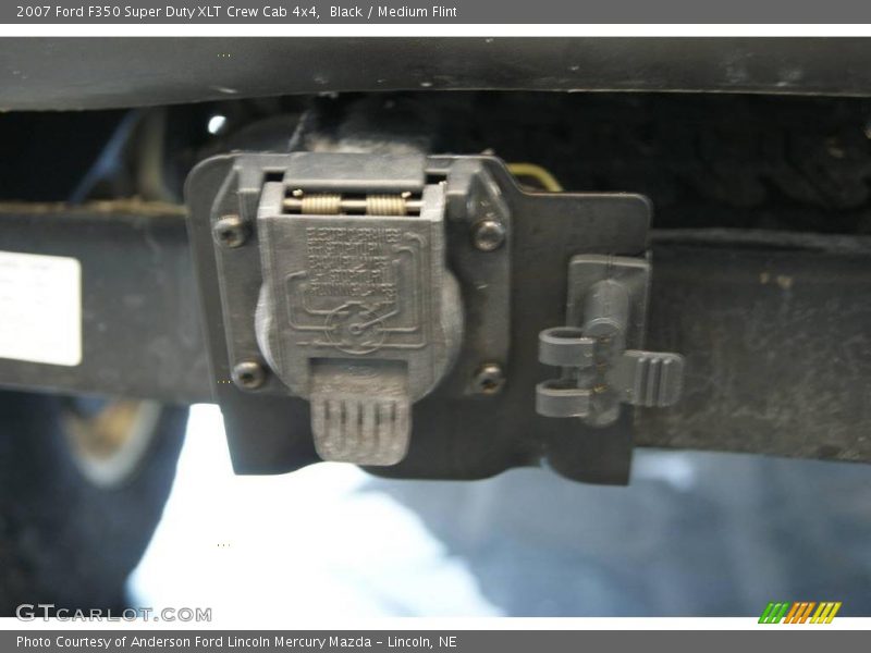 Black / Medium Flint 2007 Ford F350 Super Duty XLT Crew Cab 4x4