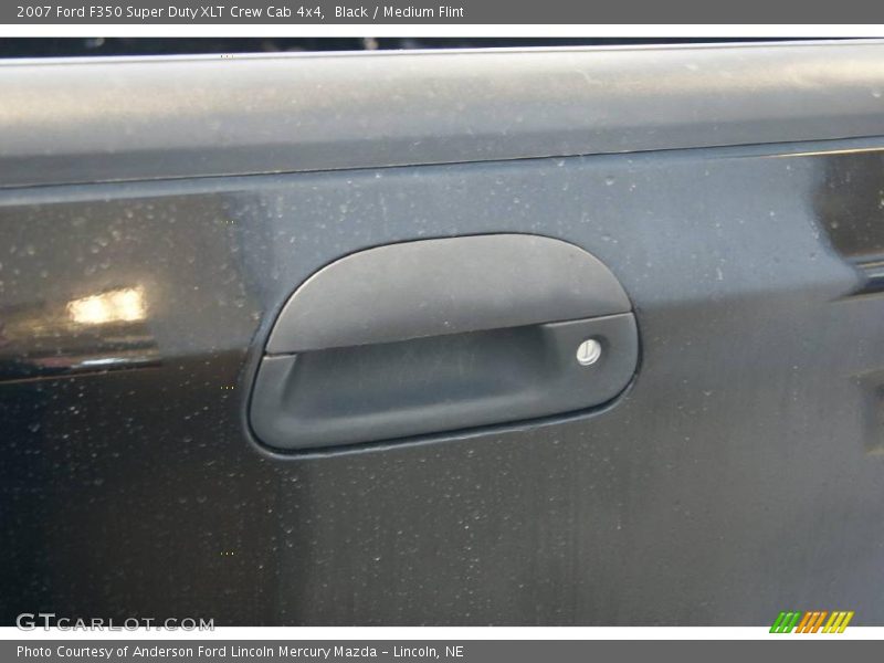 Black / Medium Flint 2007 Ford F350 Super Duty XLT Crew Cab 4x4