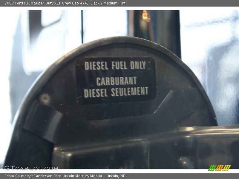 Black / Medium Flint 2007 Ford F350 Super Duty XLT Crew Cab 4x4