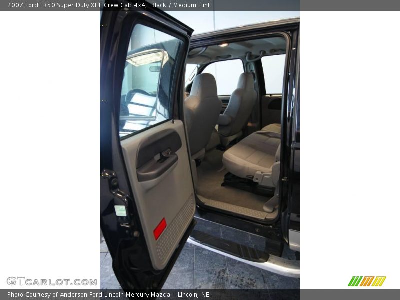Black / Medium Flint 2007 Ford F350 Super Duty XLT Crew Cab 4x4