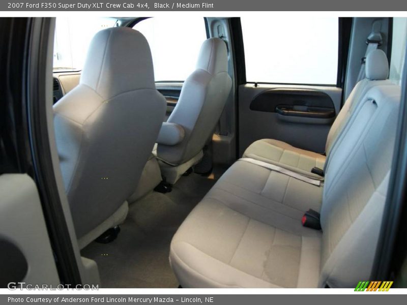 Black / Medium Flint 2007 Ford F350 Super Duty XLT Crew Cab 4x4