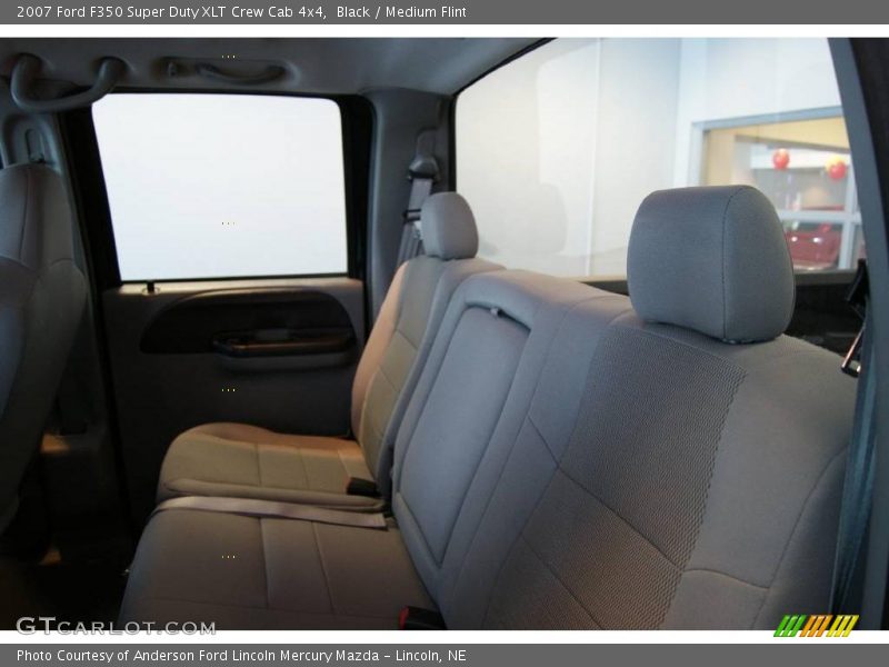 Black / Medium Flint 2007 Ford F350 Super Duty XLT Crew Cab 4x4