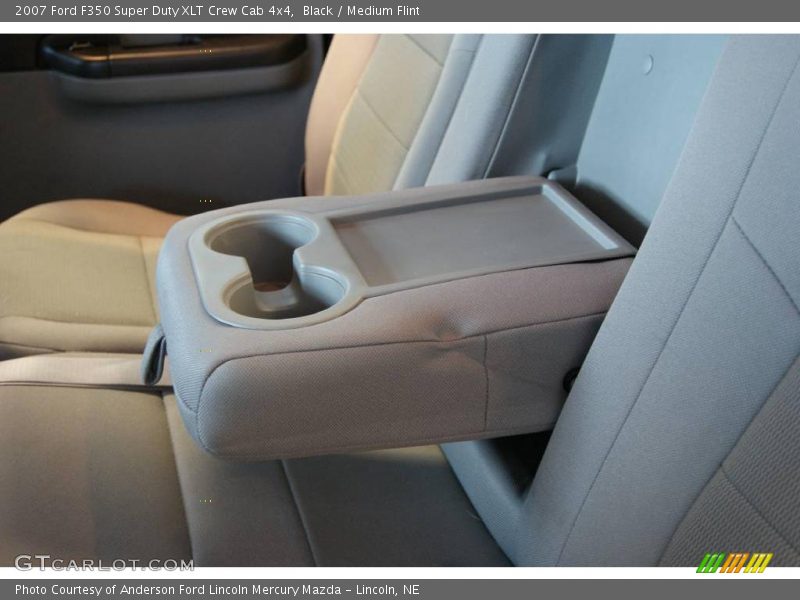 Black / Medium Flint 2007 Ford F350 Super Duty XLT Crew Cab 4x4