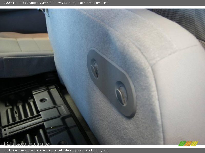 Black / Medium Flint 2007 Ford F350 Super Duty XLT Crew Cab 4x4