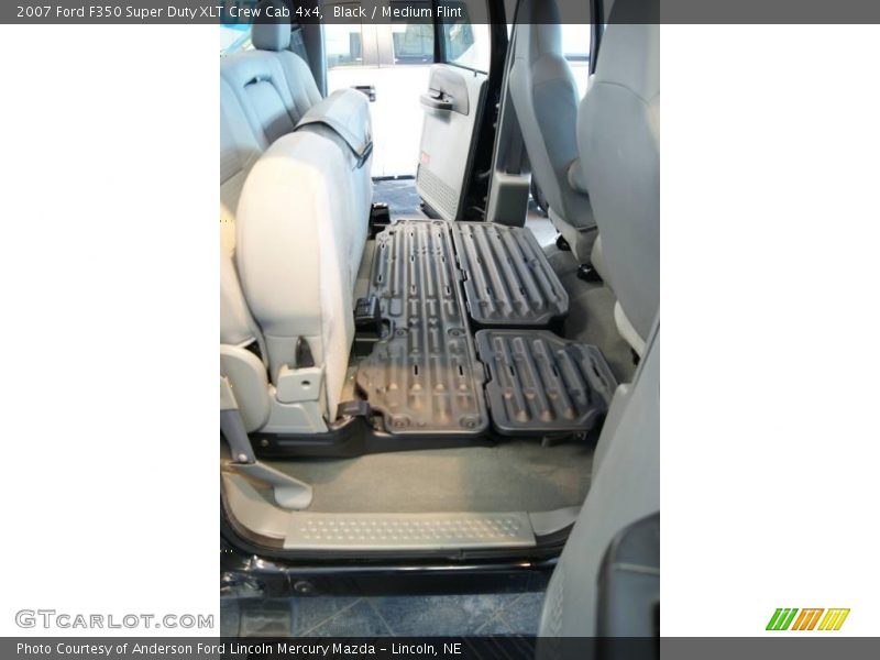 Black / Medium Flint 2007 Ford F350 Super Duty XLT Crew Cab 4x4