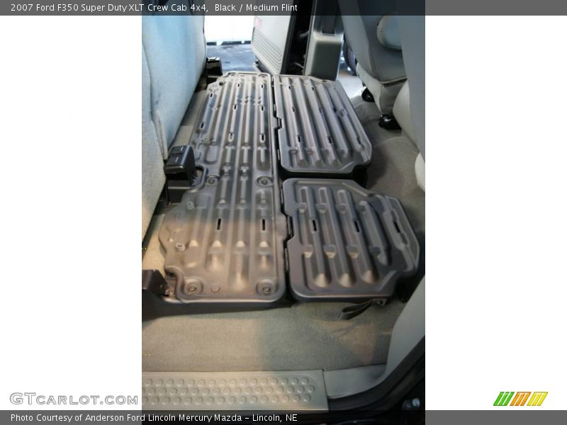 Black / Medium Flint 2007 Ford F350 Super Duty XLT Crew Cab 4x4