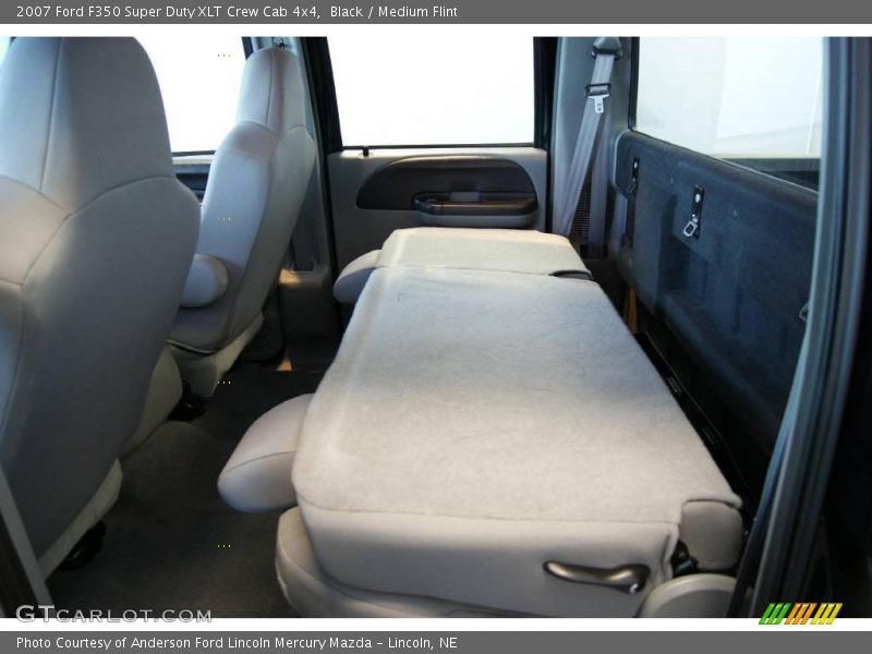 Black / Medium Flint 2007 Ford F350 Super Duty XLT Crew Cab 4x4