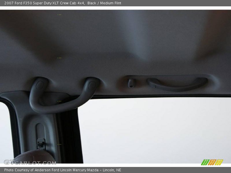 Black / Medium Flint 2007 Ford F350 Super Duty XLT Crew Cab 4x4