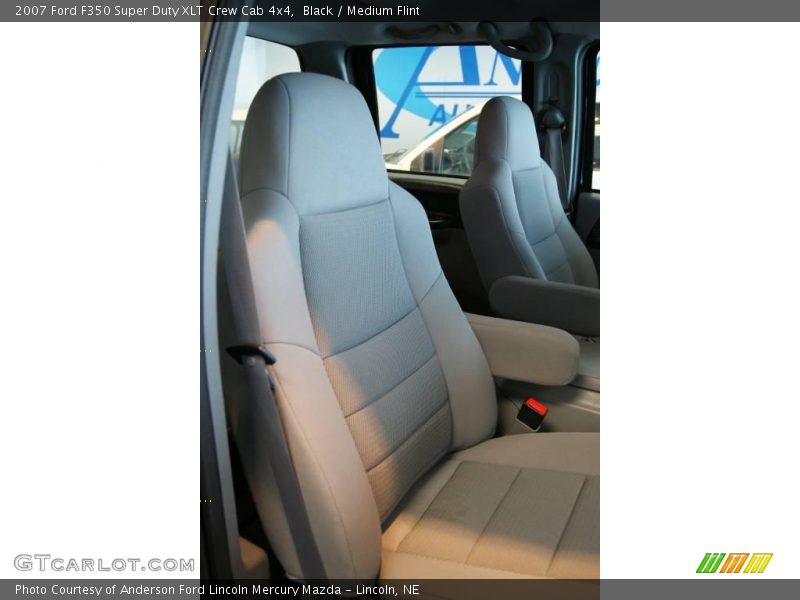 Black / Medium Flint 2007 Ford F350 Super Duty XLT Crew Cab 4x4