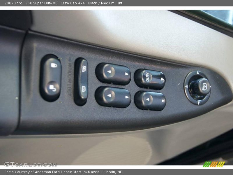 Black / Medium Flint 2007 Ford F350 Super Duty XLT Crew Cab 4x4