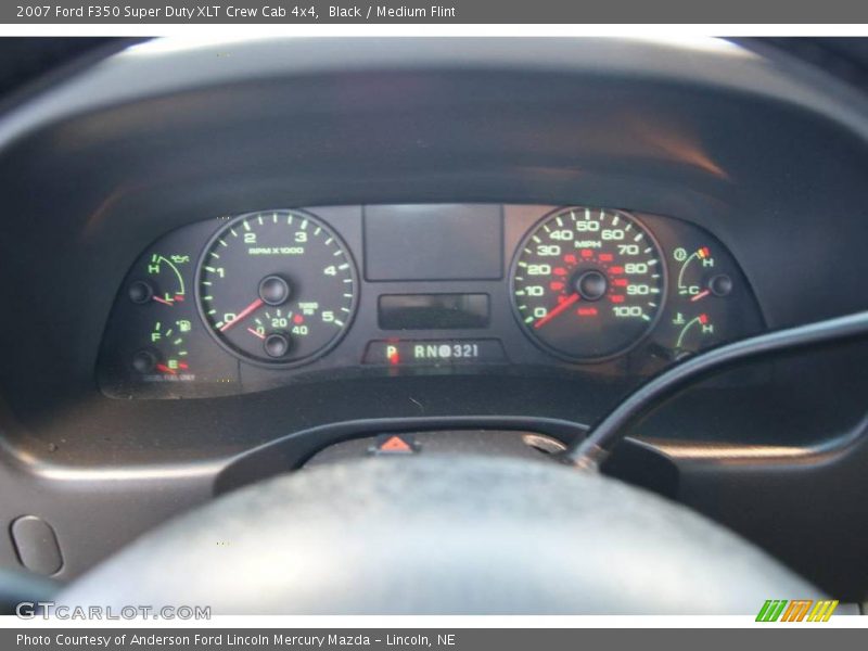 Black / Medium Flint 2007 Ford F350 Super Duty XLT Crew Cab 4x4