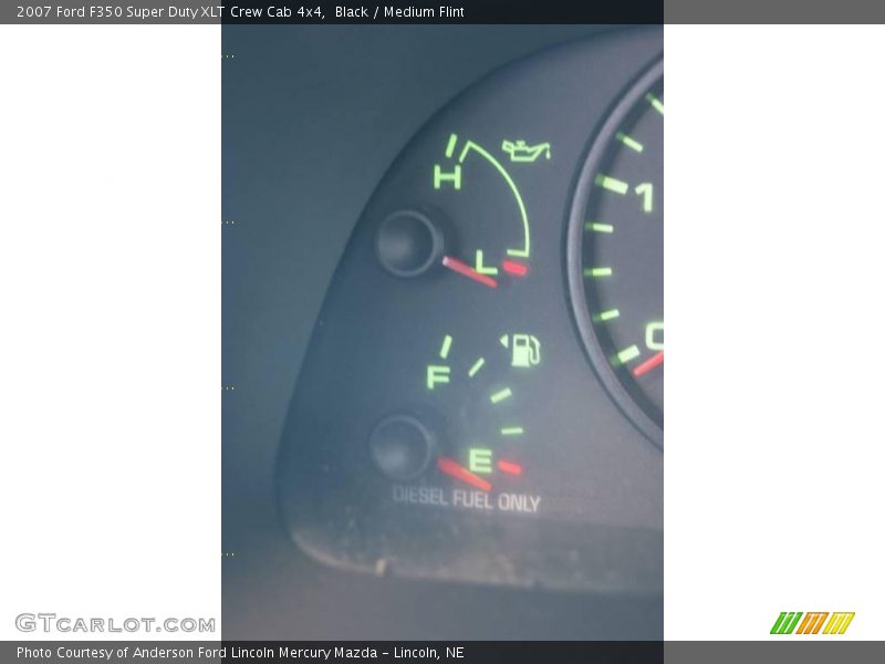 Black / Medium Flint 2007 Ford F350 Super Duty XLT Crew Cab 4x4