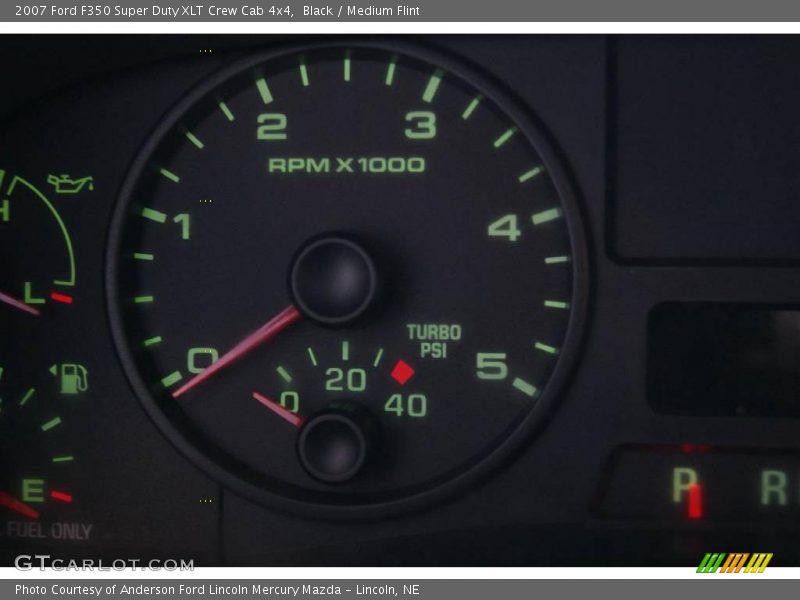 Black / Medium Flint 2007 Ford F350 Super Duty XLT Crew Cab 4x4