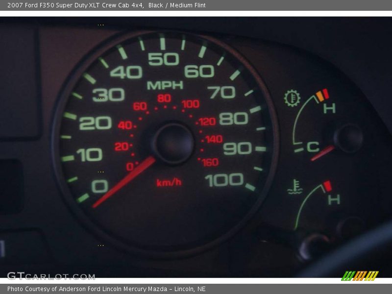 Black / Medium Flint 2007 Ford F350 Super Duty XLT Crew Cab 4x4