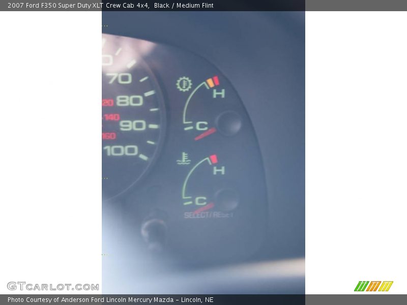 Black / Medium Flint 2007 Ford F350 Super Duty XLT Crew Cab 4x4