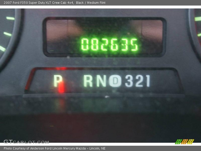 Black / Medium Flint 2007 Ford F350 Super Duty XLT Crew Cab 4x4