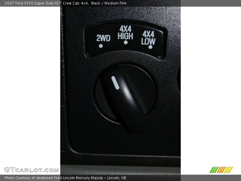 Black / Medium Flint 2007 Ford F350 Super Duty XLT Crew Cab 4x4