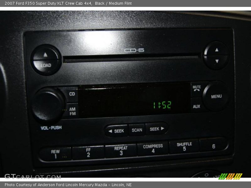 Black / Medium Flint 2007 Ford F350 Super Duty XLT Crew Cab 4x4