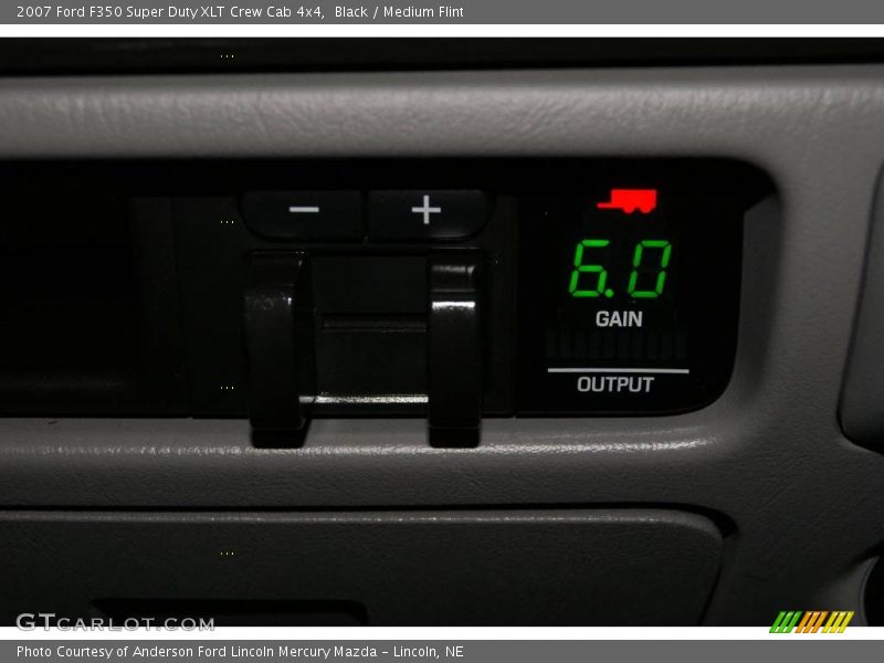 Black / Medium Flint 2007 Ford F350 Super Duty XLT Crew Cab 4x4