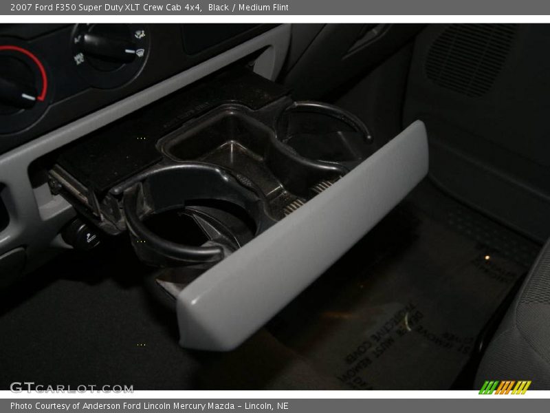 Black / Medium Flint 2007 Ford F350 Super Duty XLT Crew Cab 4x4