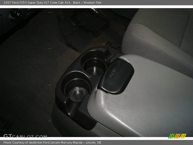 Black / Medium Flint 2007 Ford F350 Super Duty XLT Crew Cab 4x4