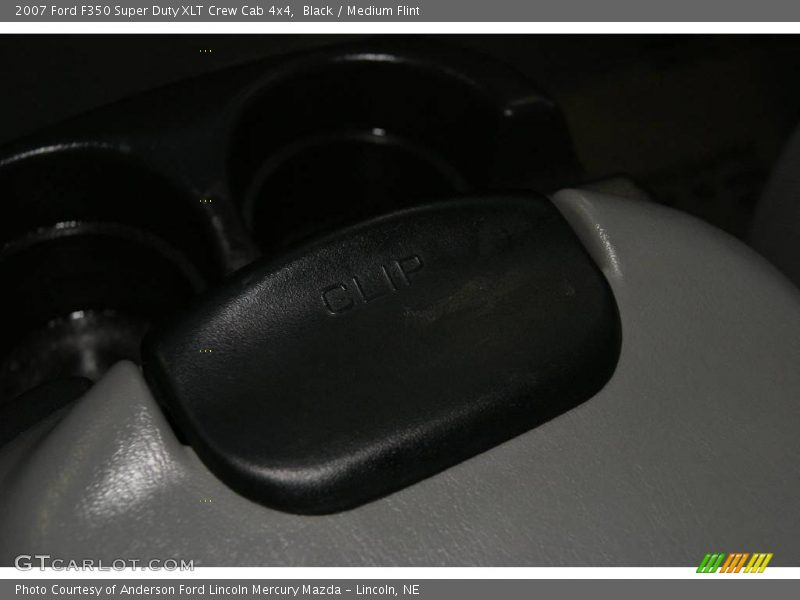 Black / Medium Flint 2007 Ford F350 Super Duty XLT Crew Cab 4x4
