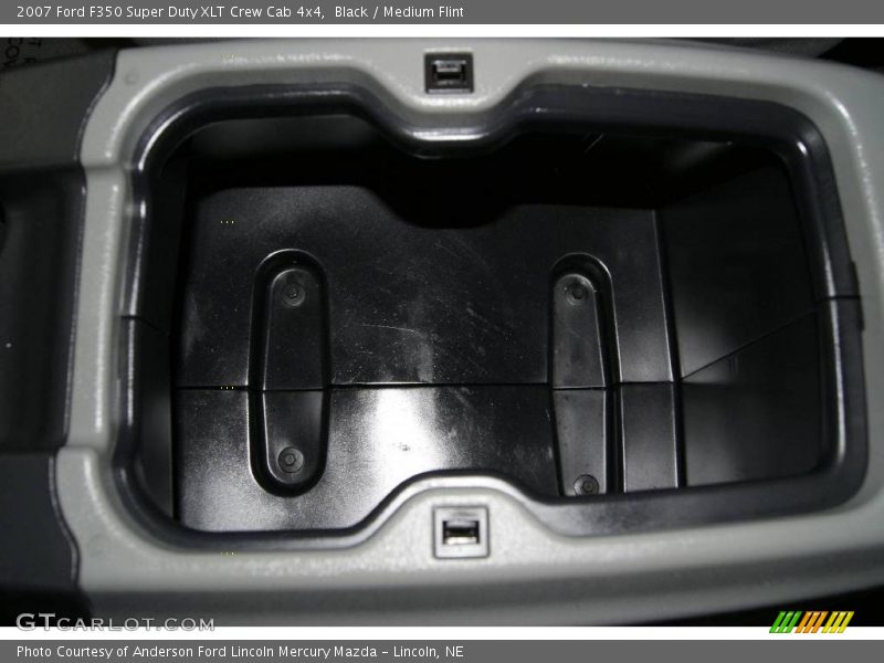 Black / Medium Flint 2007 Ford F350 Super Duty XLT Crew Cab 4x4