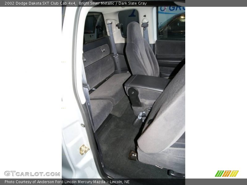 Bright Silver Metallic / Dark Slate Gray 2002 Dodge Dakota SXT Club Cab 4x4