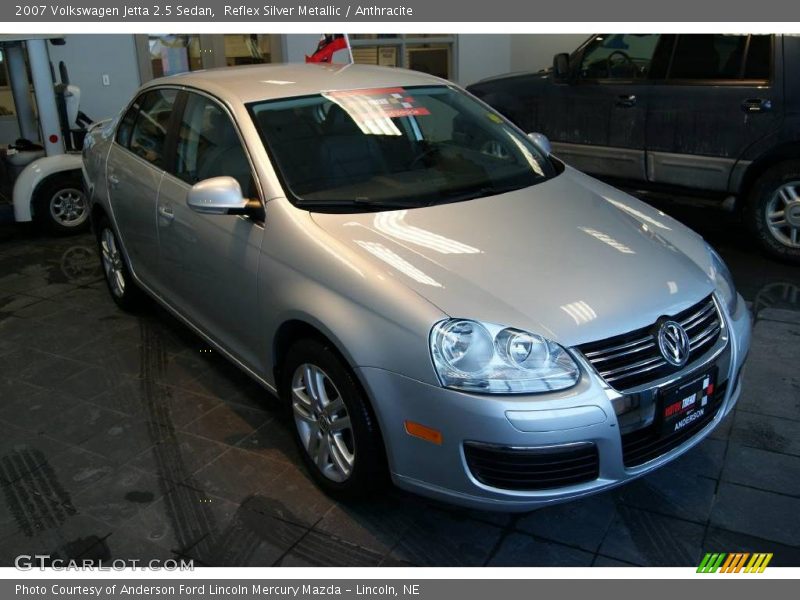 Reflex Silver Metallic / Anthracite 2007 Volkswagen Jetta 2.5 Sedan