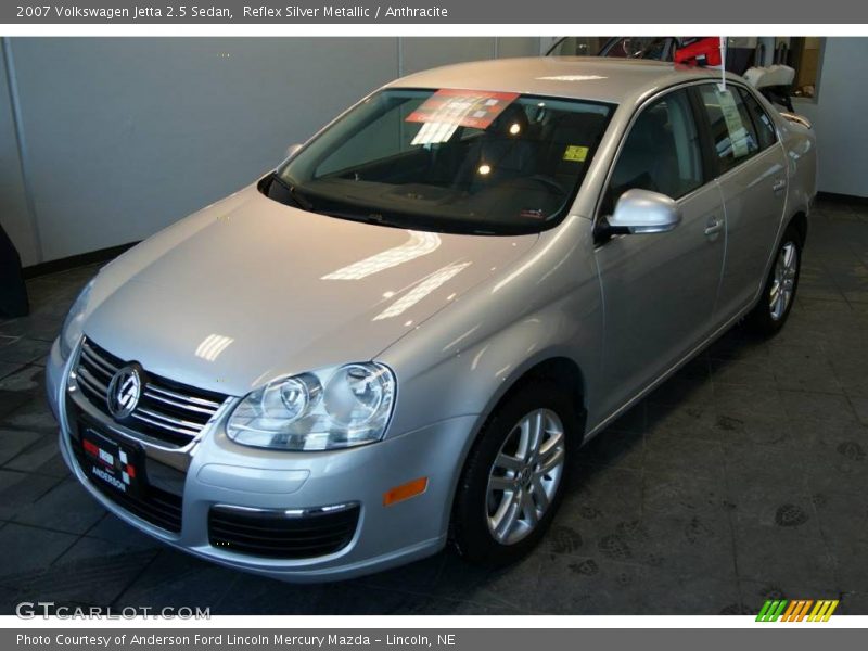 Reflex Silver Metallic / Anthracite 2007 Volkswagen Jetta 2.5 Sedan