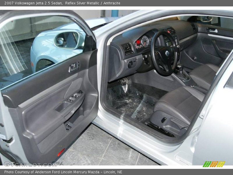 Reflex Silver Metallic / Anthracite 2007 Volkswagen Jetta 2.5 Sedan