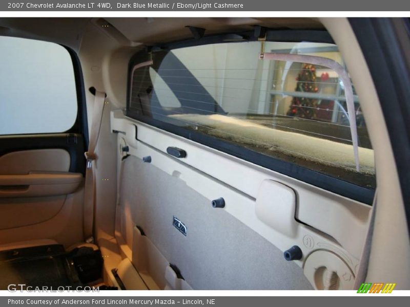 Dark Blue Metallic / Ebony/Light Cashmere 2007 Chevrolet Avalanche LT 4WD