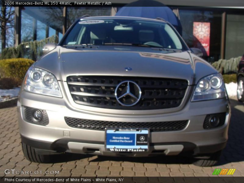 Pewter Metallic / Ash 2006 Mercedes-Benz ML 350 4Matic