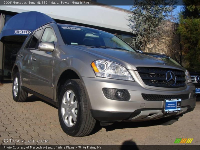 Pewter Metallic / Ash 2006 Mercedes-Benz ML 350 4Matic