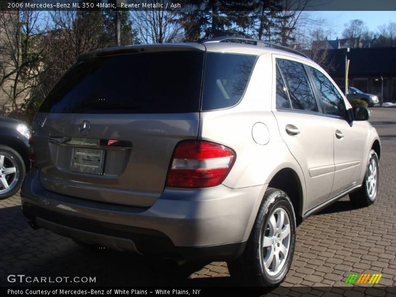 Pewter Metallic / Ash 2006 Mercedes-Benz ML 350 4Matic