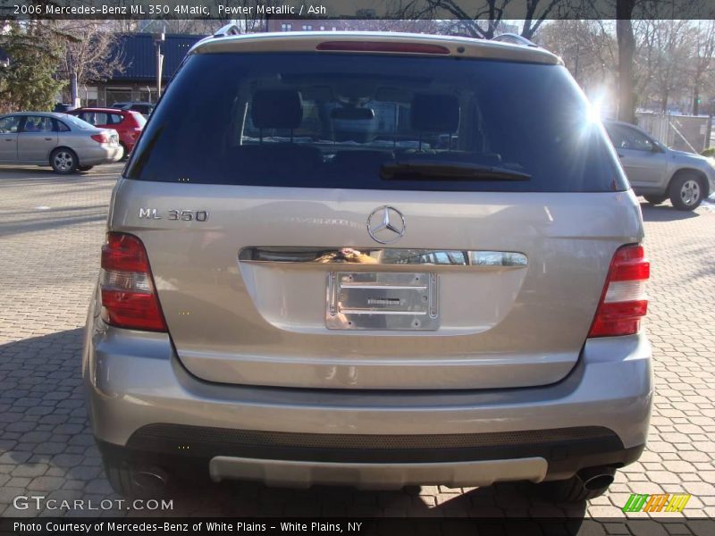 Pewter Metallic / Ash 2006 Mercedes-Benz ML 350 4Matic
