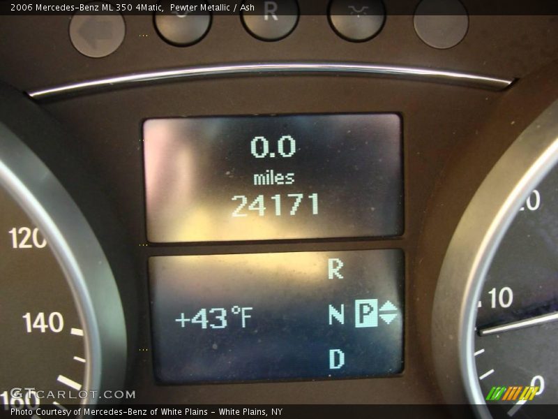 Pewter Metallic / Ash 2006 Mercedes-Benz ML 350 4Matic