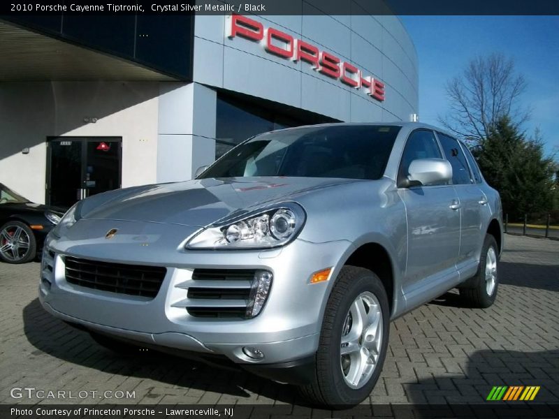 Crystal Silver Metallic / Black 2010 Porsche Cayenne Tiptronic