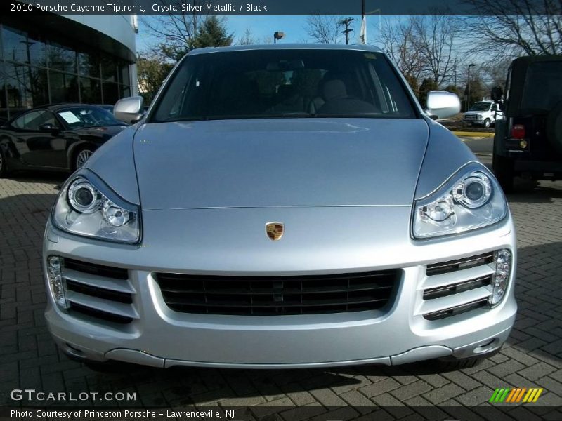Crystal Silver Metallic / Black 2010 Porsche Cayenne Tiptronic