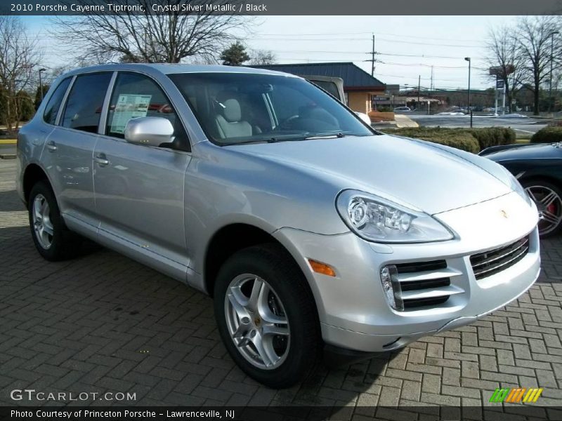 Crystal Silver Metallic / Black 2010 Porsche Cayenne Tiptronic